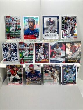 Byron Buxton Twins lot of 13 w/ 4 2026 Topps inserts/parallels
